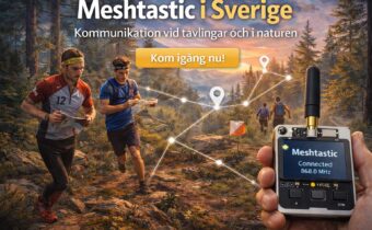 Meshtastic – kommunikation när mobilen inte räcker till