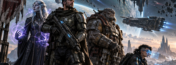 Redelf Beyond: Ett Sci-Fi-Rollspel, Högteknologisk Mekanik och Galaktisk Dramatik